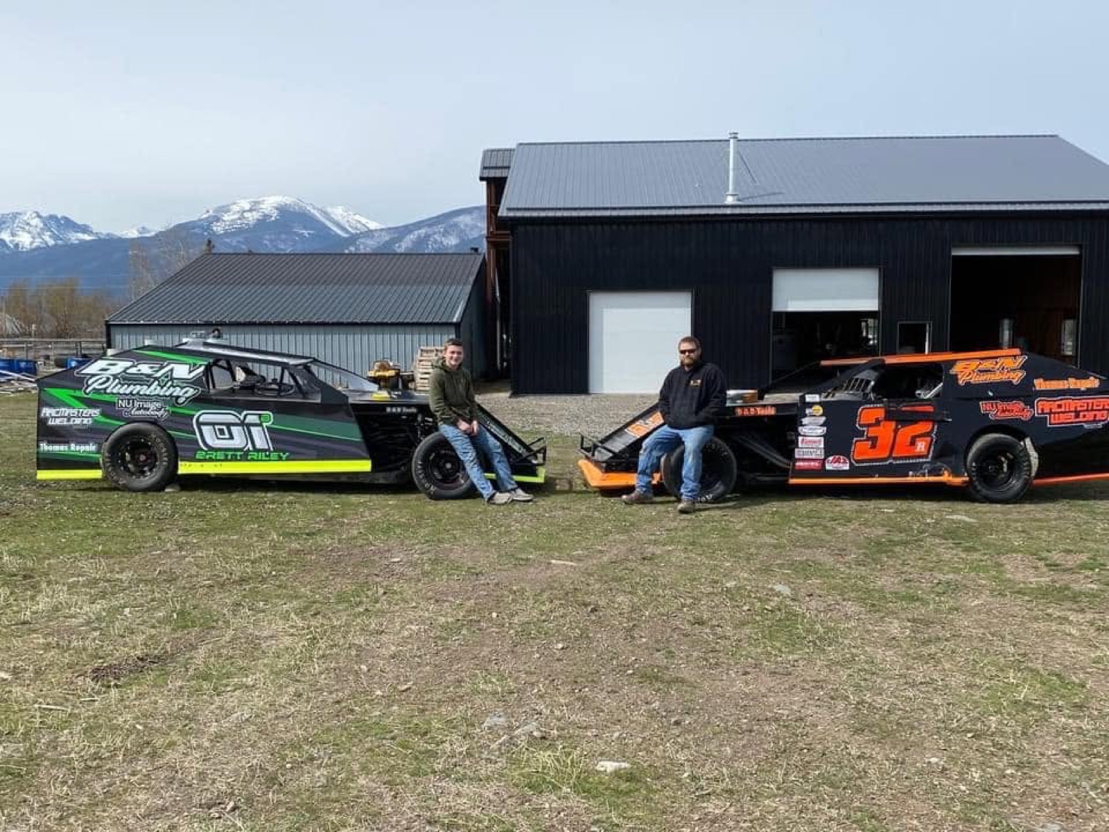 Race team — matching cars — Team wrap package, by Quick Time Designs, Tooele Utah